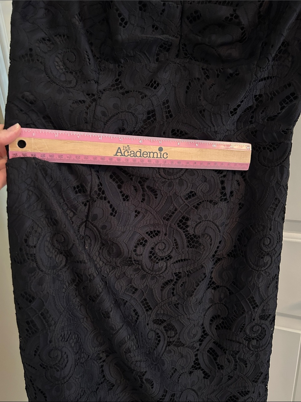 Lilly Pulitzer Black Lace Sleeveless Mini Dress - Picture 10 of 11